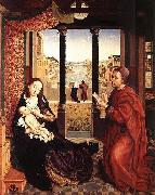 Rogier van der Weyden St Luke Drawing the Portrait of the Madonna oil painting reproduction